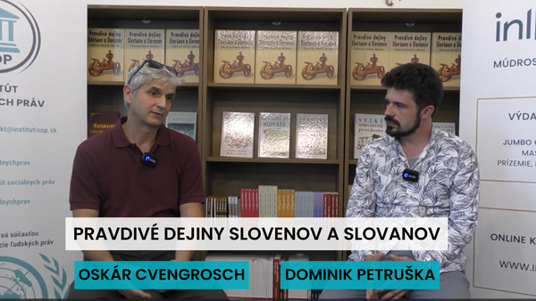 Diskusia s Oskárom Cvengroschom ku knihe: Pravdivé dejiny Slovenov a Slovanov