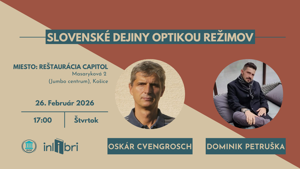 Pozvánka na diskusiu s Oskárom Cvengroschom v Reštaurácii Capitol